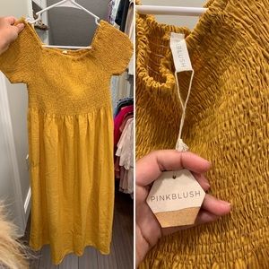 NWT Pink blush maternity *size small